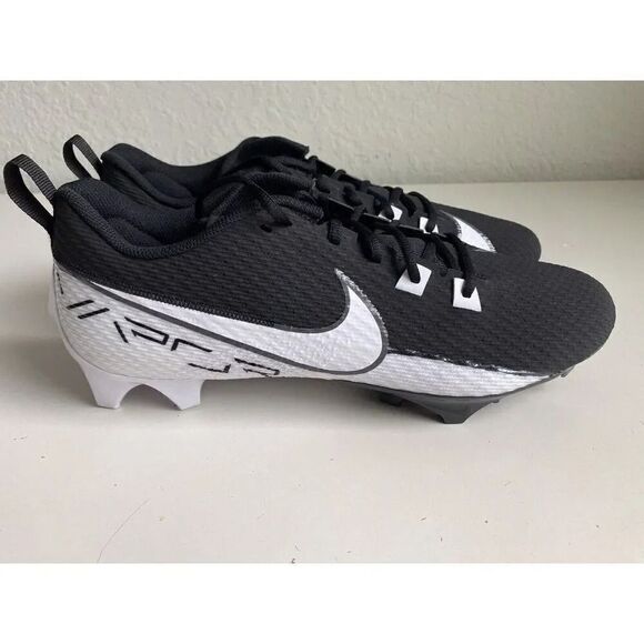 Nike Vapor Edge Speed 360 2 Football Cleats DA5455-001 Black White Men’s Size 14 - Picture 4 of 10